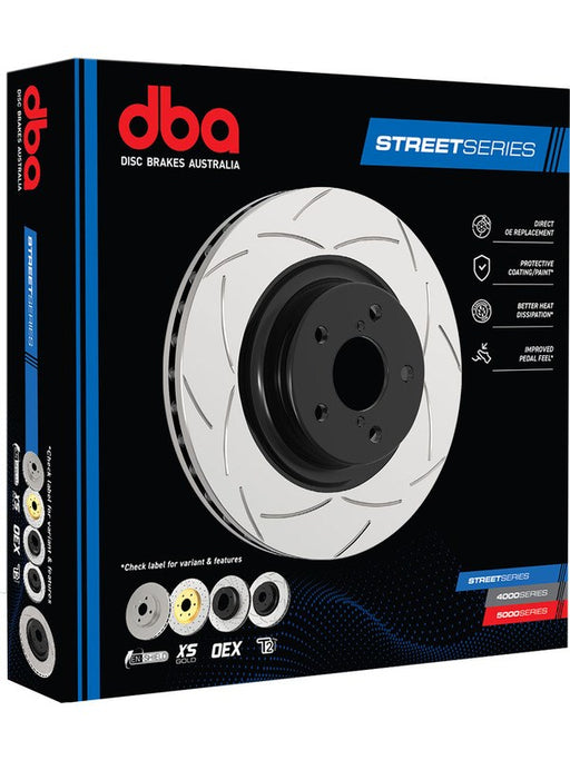 DBA T2 Slotted Disc Brake Rotor (Single) 256mm DBA446S DBA - Micks Gone Bush