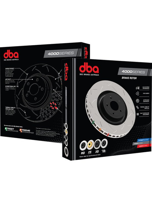 DBA 4000 T3 Slotted Disc Brake Rotor Left (Single) 276mm DBA4542SL DBA - Micks Gone Bush