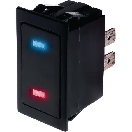 Thunder On-off Spst 12V Illuminated Touch Switch Red/blue 10A TDR11016 SWITCH THUNDER - Micks Gone Bush