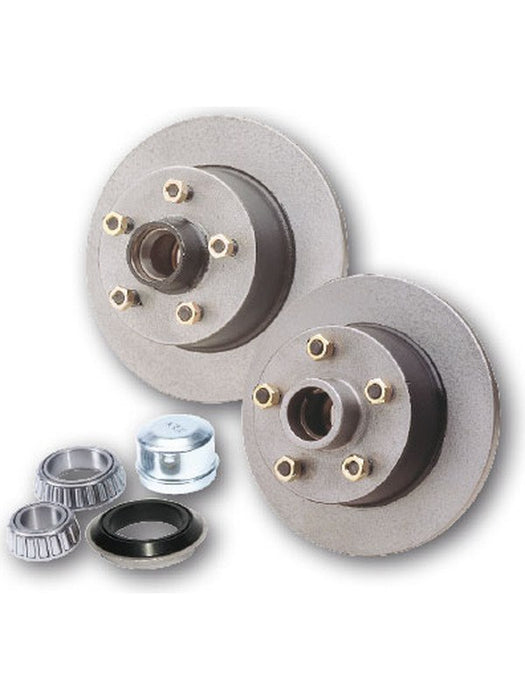 ARK 5/8" Trailer Disc Brake Hub For Landcruiser with Ford Bearings 45mm Axle DH58LFG ARK - Micks Gone Bush