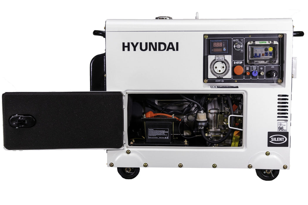 Hyundai DHY6000SE 6.5kVA Diesel Generator – Reliable Standby Power Business & Industrial Hyundai - Micks Gone Bush