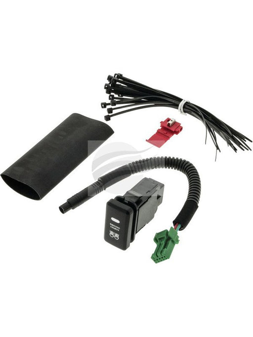 Britax Xray Oe For Toyota Rocker Switch 12V Large Style with Green L DLSWTOY01 Britax - Micks Gone Bush