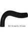 Dayco Moulded Radiator Hose DMH1735 Dayco - Micks Gone Bush