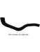 Dayco Moulded Radiator Hose DMH1762 Dayco - Micks Gone Bush