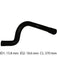 Dayco Moulded Radiator Hose DMH1977 Miscellanous Hoses Dayco - Micks Gone Bush