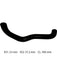 Dayco Moulded Radiator Hose DMH2006 Dayco - Micks Gone Bush