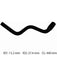 Dayco Moulded Radiator Hose DMH2280 Dayco - Micks Gone Bush