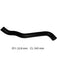 Dayco Moulded Radiator Hose DMH2535 Miscellanous Hoses Dayco - Micks Gone Bush