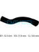 Dayco Moulded Radiator Hose DMH2740 Miscellanous Hoses Dayco - Micks Gone Bush