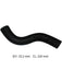 Dayco Moulded Radiator Hose DMH2966 Miscellanous Hoses Dayco - Micks Gone Bush