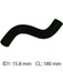 Dayco Moulded Radiator Hose DMH3548 Dayco - Micks Gone Bush