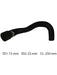 Dayco Moulded Radiator Hose DMH3724 Miscellanous Hoses Dayco - Micks Gone Bush