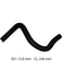Dayco Moulded Radiator Hose DMH4111 Miscellanous Hoses Dayco - Micks Gone Bush