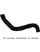 Dayco Moulded Radiator Hose DMH4856 Dayco - Micks Gone Bush