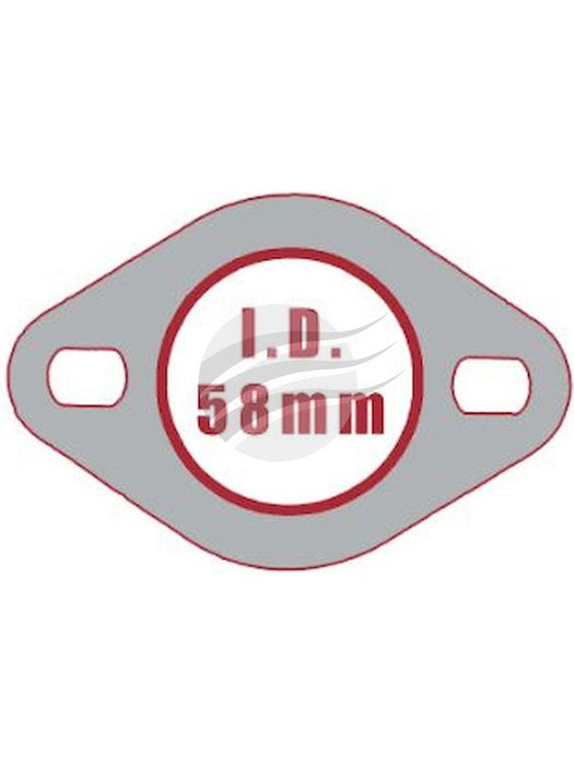 Aunger Exhaust Gasket For Nissan Pint Jf105 Mitsubishi Magna DNG089R-10 Aunger - Micks Gone Bush