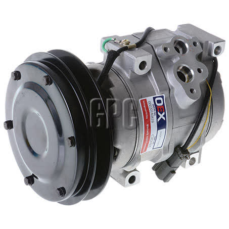 OEX Air Conditioning Compressor 24V Direct Mount Denso 10S15C Style CXD0005 AIR CONDITIONING COMPRESSOR OEX - Micks Gone Bush