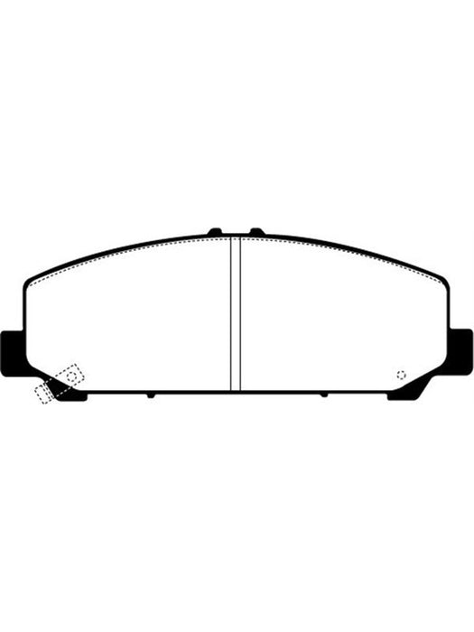 EBC 06-07 For Infiniti QX56 5.6 Akebono Yellowstuff Front Brake Pads DP41808R EBC - Micks Gone Bush