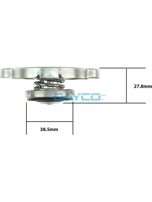 Dayco Coolant Expansion and Recovery Tank Radiator Cap DRC017 Overflow & Recovery Tanks Dayco - Micks Gone Bush