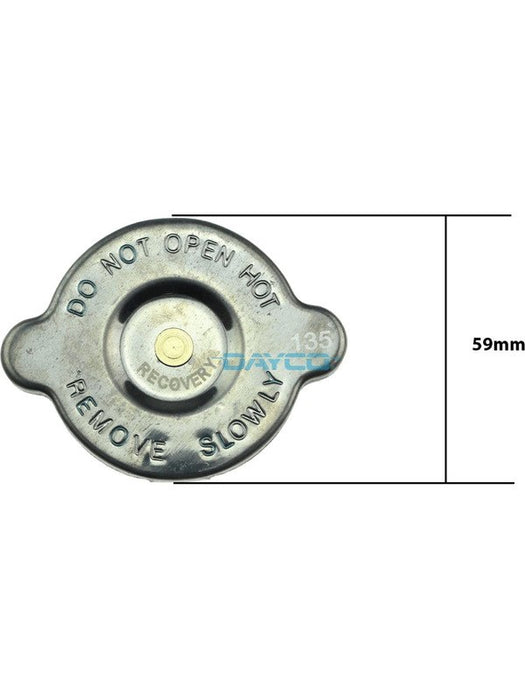 Dayco Coolant Expansion and Recovery Tank Radiator Cap DRC018 Overflow & Recovery Tanks Dayco - Micks Gone Bush