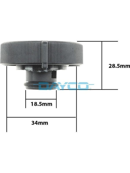 Dayco Coolant Expansion Recovery Tank Cap DRC038 Dayco - Micks Gone Bush