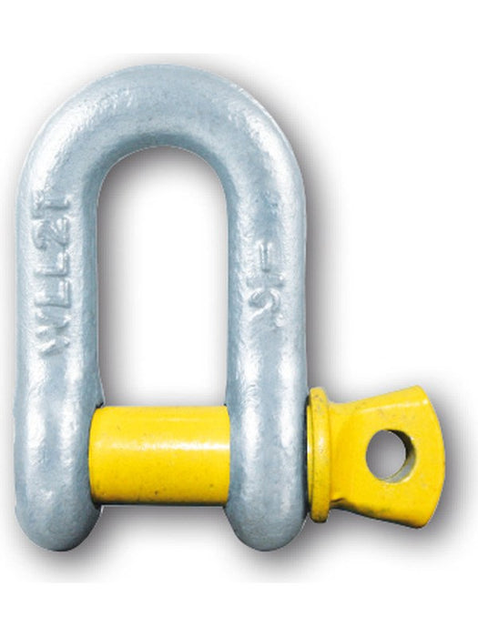 ARK D-Shackle - 11mm 7/16" 1500Kg Rated Galvanised 1.5T Stamped Pack DSGR11B ARK - Micks Gone Bush