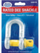 ARK D-Shackle 13mm 1/2 Galvanised 2000kg - Blister DSGR13B ARK - Micks Gone Bush