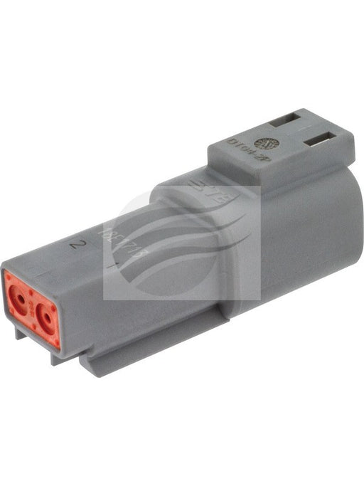 Deutsch Dt Series 2 Way Plug Connector [ref Narva 57402] Pack of 1 DT04-2P Deutsch - Micks Gone Bush