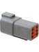 Deutsch Pack 1 Dt Series 6 Way Plug Connector DT04-6P Deutsch - Micks Gone Bush