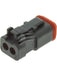 Deutsch Pack 1 Dt Series 2 Way Socket Connector DT06-2S-EP06 Deutsch - Micks Gone Bush