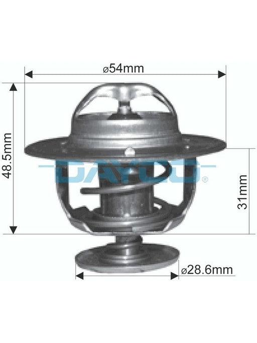 Dayco Thermostat DT124A Dayco - Micks Gone Bush