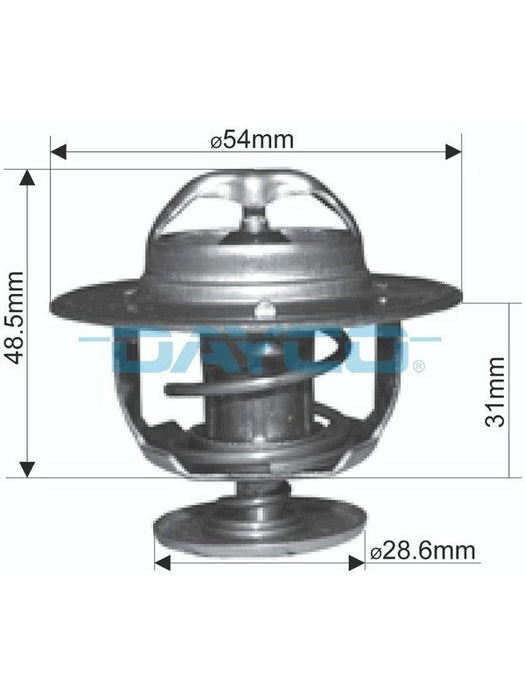 Dayco Thermostat DT124A Dayco - Micks Gone Bush