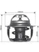 Dayco Thermostat DT22B Dayco - Micks Gone Bush