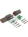 Deutsch Dt Series 3 Way Connector Kit [ref Narva 57423BL] DT3-1 Weatherproof Connectors Deutsch - Micks Gone Bush