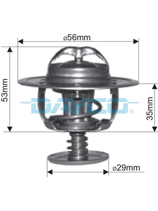 Dayco Thermostat DT39A Thermostats Dayco - Micks Gone Bush