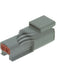 Deutsch Pack 1 Dtm Series 2 Way Plug Connector - Uses Size 20 Terms DTM04-2P Deutsch - Micks Gone Bush
