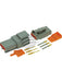Deutsch Dtm Series 3 Way Connector Kit Incl Gold Terminals And Wedges DTM3 Weatherproof Connectors Deutsch - Micks Gone Bush
