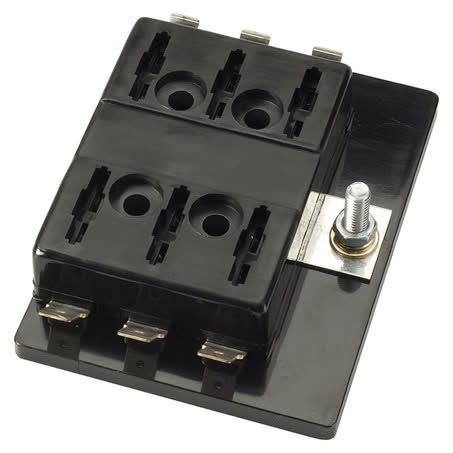 Narva Standard Blade Fuse Box 6 Way 25A 1 Pce Part No. 54430 FUSE BOX NARVA - Micks Gone Bush