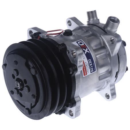OEX Air Conditioning Compressor 12V Ear Mount Sanden SO7130 Style CXI1291 AIR CONDITIONING COMPRESSOR OEX - Micks Gone Bush