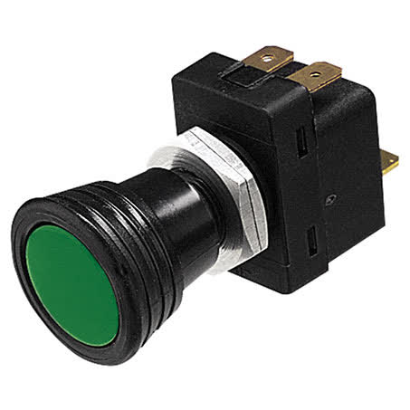 Hella Rocker Switch On/off Spst 12V Green Illuminated 10A Part No. 4411 SWITCH HELLA - Micks Gone Bush