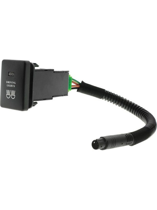 Britax 12V Wiring Harness Green Illum With Toyota D/L Switch Small E52-4101WH Switches & Controls Britax - Micks Gone Bush