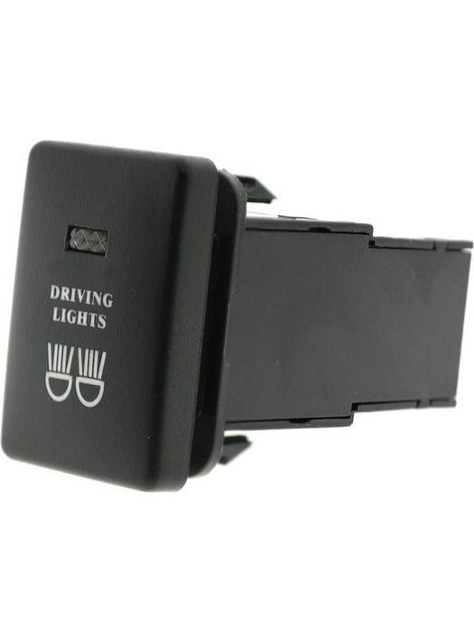 Britax Toyota Driving Light Switch Small 28 x 17.5mm Hole Size E52-4101 Switches & Controls Britax - Micks Gone Bush