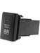 Britax Toyota Driving Light Switch Small 28 x 17.5mm Hole Size E52-4101 Switches & Controls Britax - Micks Gone Bush