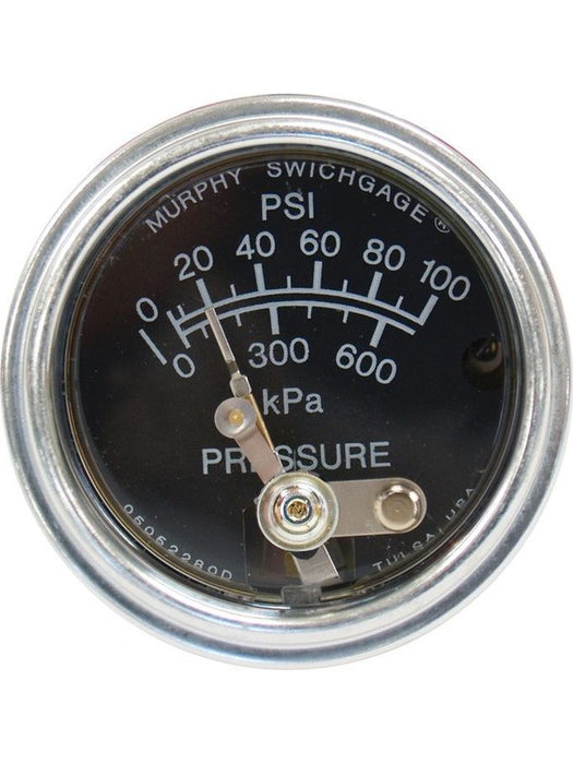 Murphy Mechanical Pres Gauge 100Psi E65-20P100 Others MURPHY - Micks Gone Bush