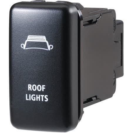Thunder OE Style Push Button Switch Roof Light 12V 3A TDR11084 SWITCH THUNDER - Micks Gone Bush