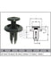 Jaylec Pack 10 Automotive Fastener For Toyota Black Plastic EAF0029-10 Fasteners Jaylec - Micks Gone Bush