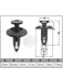 Jaylec Pack 10 Automotive Fastener Universal Black Plastic EAF0036-10 Fasteners Jaylec - Micks Gone Bush