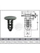 Jaylec Pack 10 Automotive Fastener Universal Black Plastic EAF0061-10 Fasteners Jaylec - Micks Gone Bush