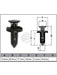 Jaylec Pack 10 Automotive Fastener Honda Black Plastic EAF0204-10 Fasteners Jaylec - Micks Gone Bush