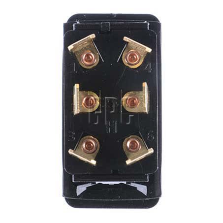 Thunder Rocker Switch Mom On-off-mom On Spdt 12/24V Blue Illuminated 20A TDR11007 SWITCH THUNDER - Micks Gone Bush