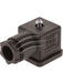 Jaylec Din Connector Square Type "A" 2 Pole With Common Earth, Black ECH0151 Wire Connectors Jaylec - Micks Gone Bush